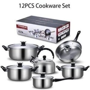 12-Piece Cookware Set for Everyday Cooking (G24-11)