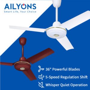 AILYONS (FC-3622)Ceiling Fan 36INs