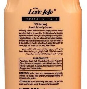 Love Jojo Papaya Extract Whitening Lotion
